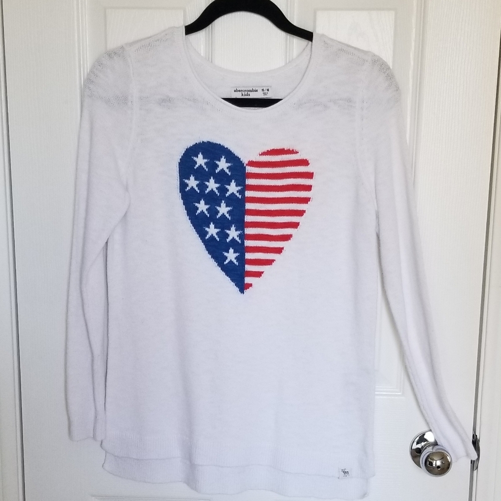 Abercrombie & Fitch White Cotton Top